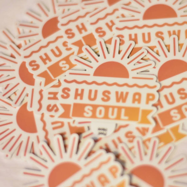 Shuswap Sunset Sticker